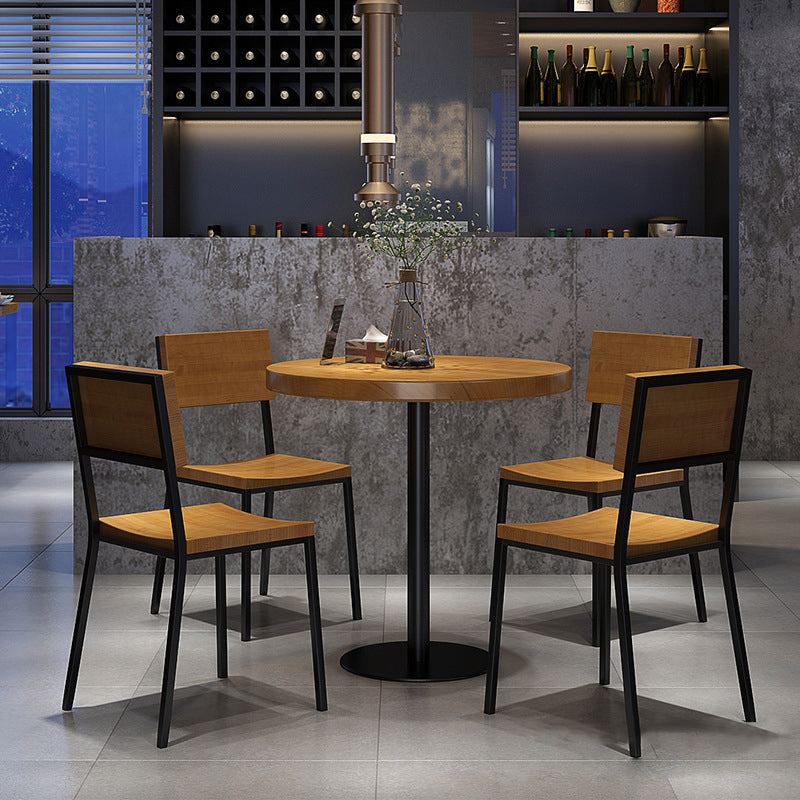 Modern Wood Dining Table Set 1/2/3/4/5 Pieces Dining Set for Home Use