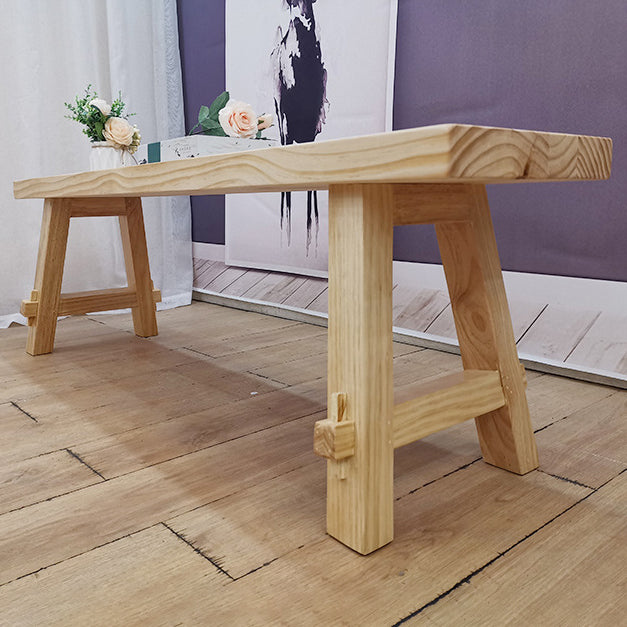 Modern 1/5 Pieces Dining Set Rectangle Pine Wood Dining Table for Dining Room Kitchen