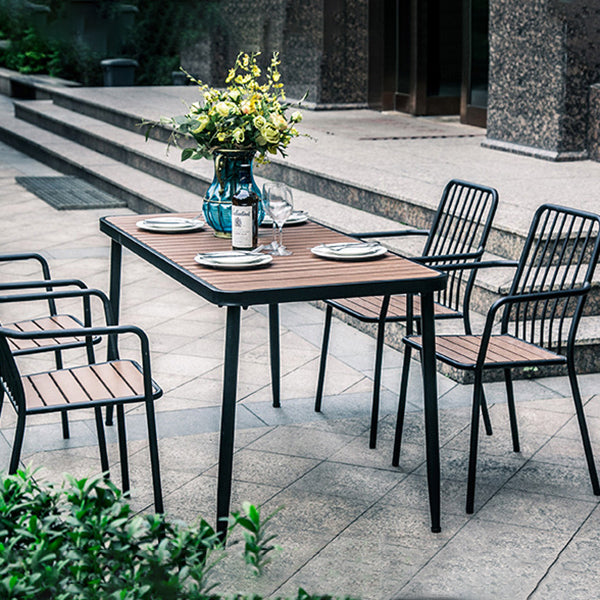 Modern Wood Dining Table Set 1/4/5/7 Pieces Dining Set for Home Use