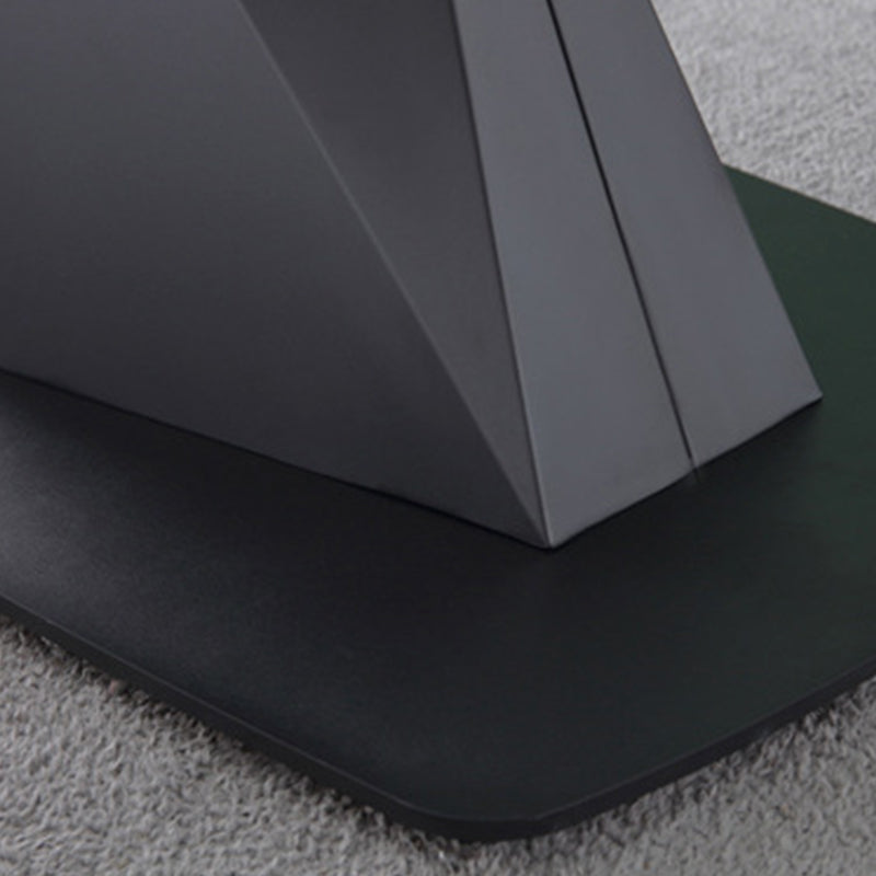 Contemporary Rectangle Table Set 1/5/6 Pieces Dining Set for Home Use