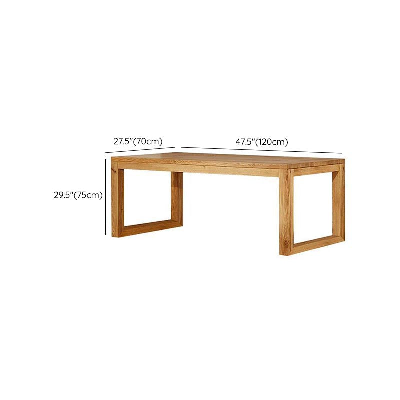 Modern 1/9 Pieces Dining Set Rectangle Pine Wood Dining Table for Dining Room
