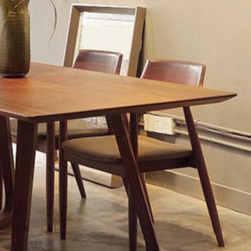 Modern 1/5 Pieces Dining Set Rectangle Wood Dining Table for Living Room Kitchen