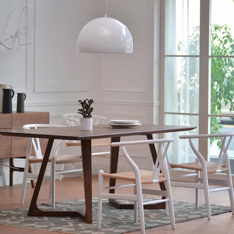 Modern 1/5 Pieces Dining Set Rectangle Wood Dining Table for Living Room Kitchen