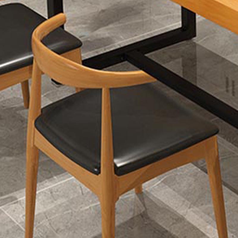 Modern 1/5 Pieces Dining Set Rectangle Wood Dining Table for Kitchen Dining Room