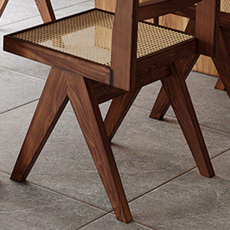 Industrial 1/5/7 Pieces Dining Set Rectangle Wood Dining Table for Dining Room