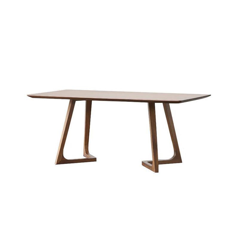 Industrial  1/5 Pieces Dining Set Rectangle Pine Wood Dining Table for Dining Room