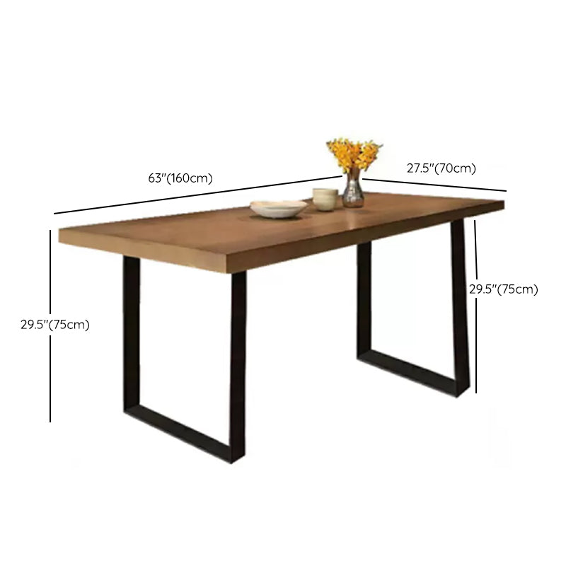 Modern 1/7 Pieces Dining Set Rectangle Wood Dining Table for Dining Room