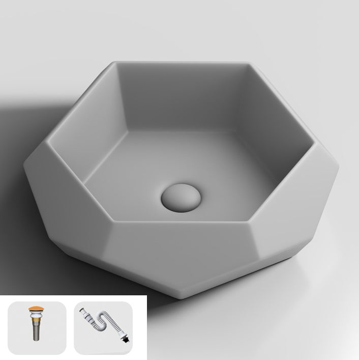 Modern Specialty Wash Stand Porcelain Vessel Lavatory Sink for Home