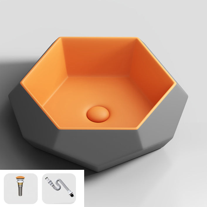 Modern Specialty Wash Stand Porcelain Vessel Lavatory Sink for Home