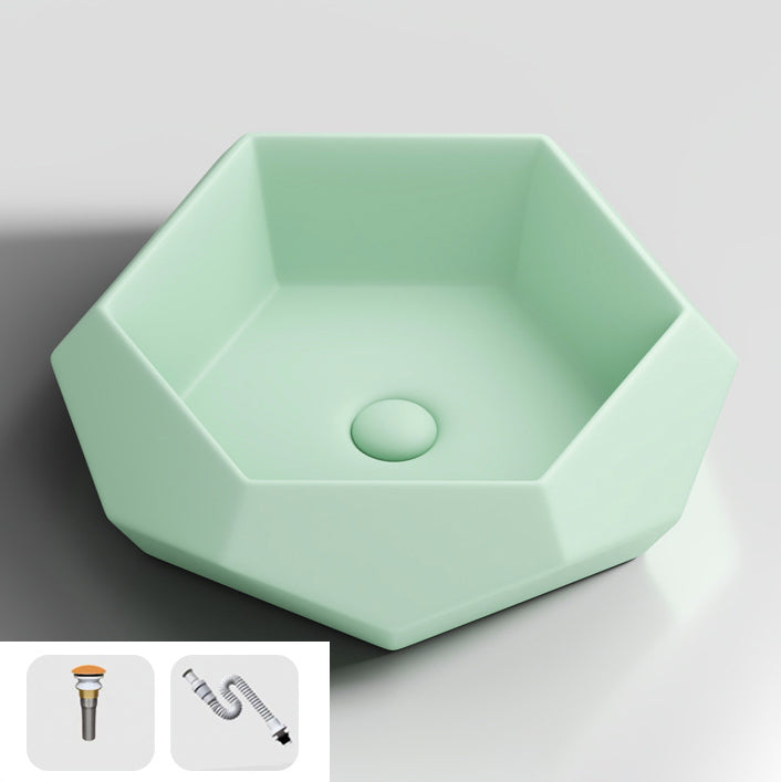 Modern Specialty Wash Stand Porcelain Vessel Lavatory Sink for Home