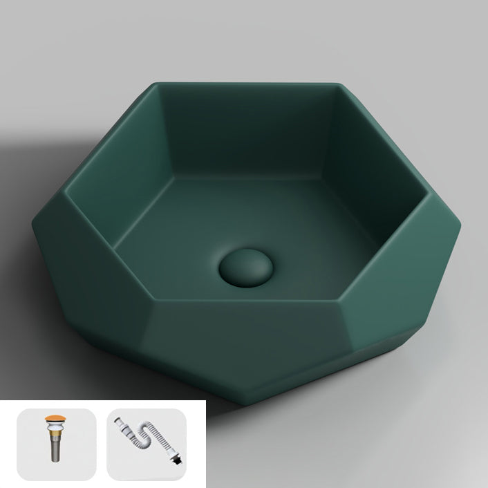 Modern Specialty Wash Stand Porcelain Vessel Lavatory Sink for Home