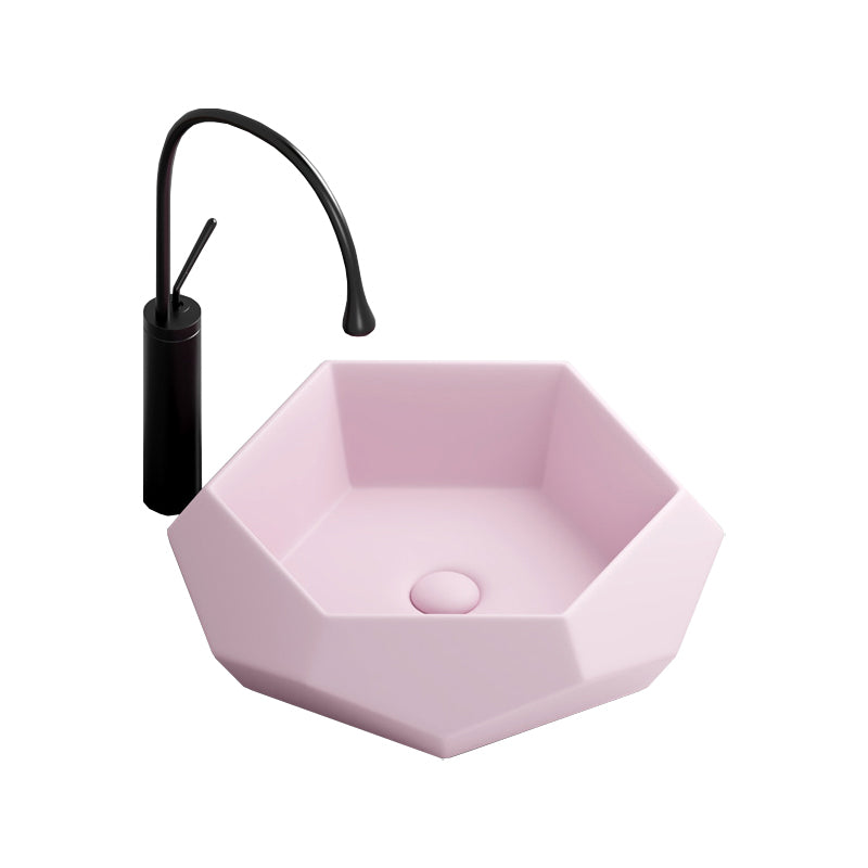 Modern Specialty Wash Stand Porcelain Vessel Lavatory Sink for Home