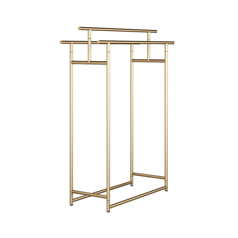 Glam Coat Hanger Metal Framed 3 Hanging Rails Entry Hall Tree