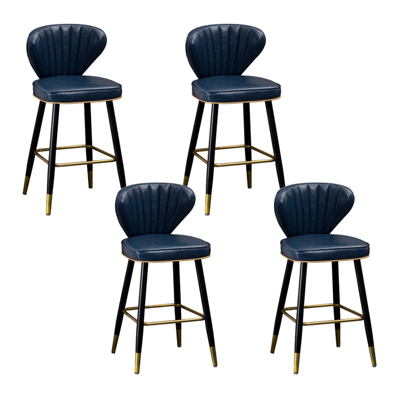 Nordic Style Bar Stool Metal Counter Bar Stool for Restaurant