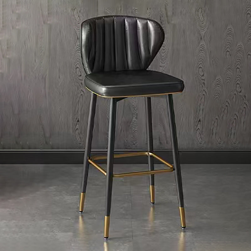 Nordic Style Bar Stool Metal Counter Bar Stool for Restaurant