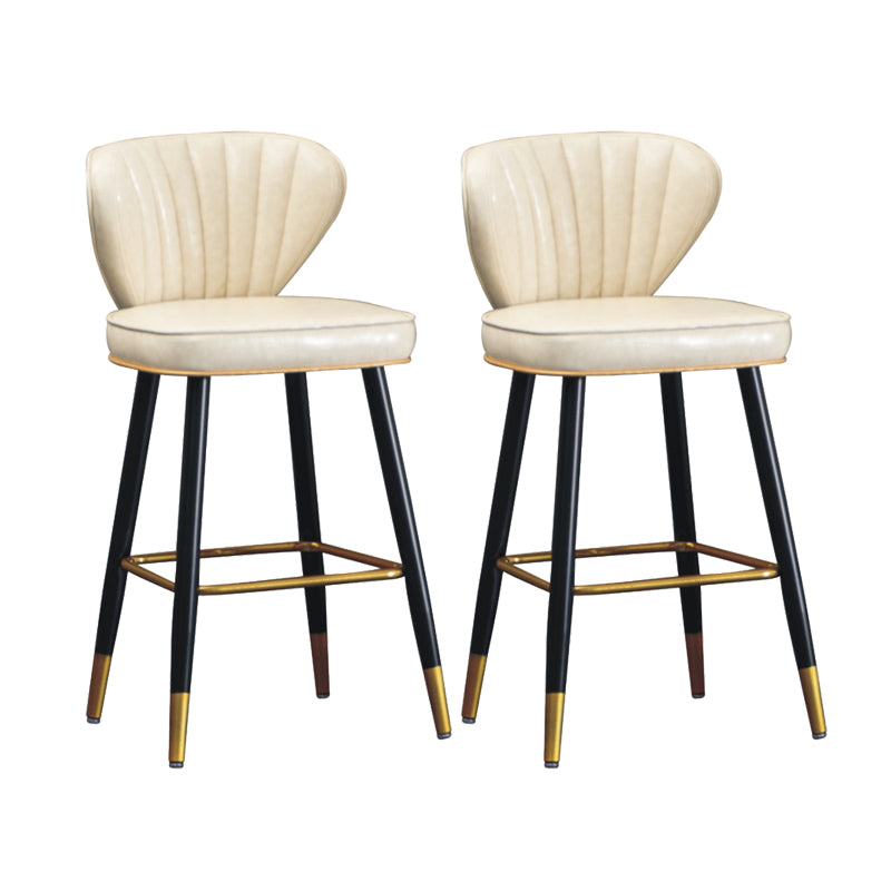 Nordic Style Bar Stool Metal Counter Bar Stool for Restaurant