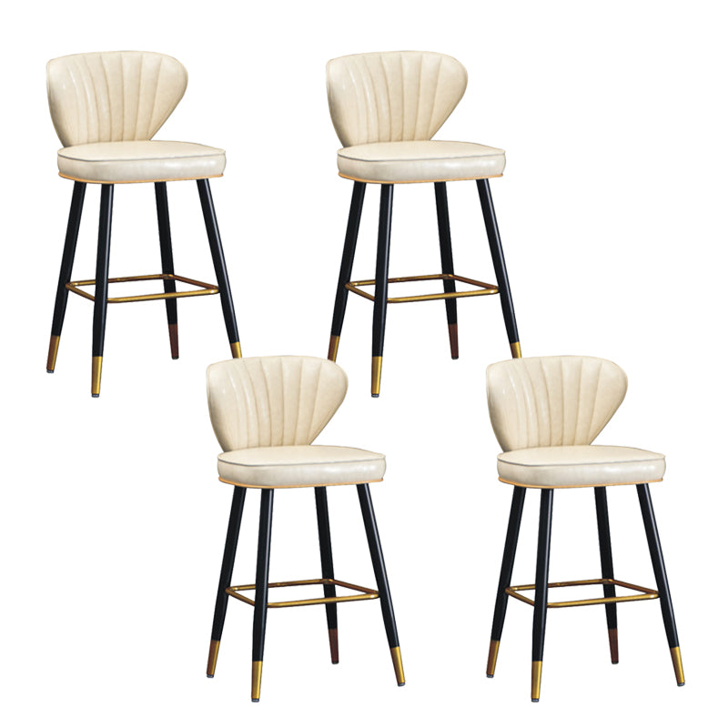 Nordic Style Bar Stool Metal Counter Bar Stool for Restaurant