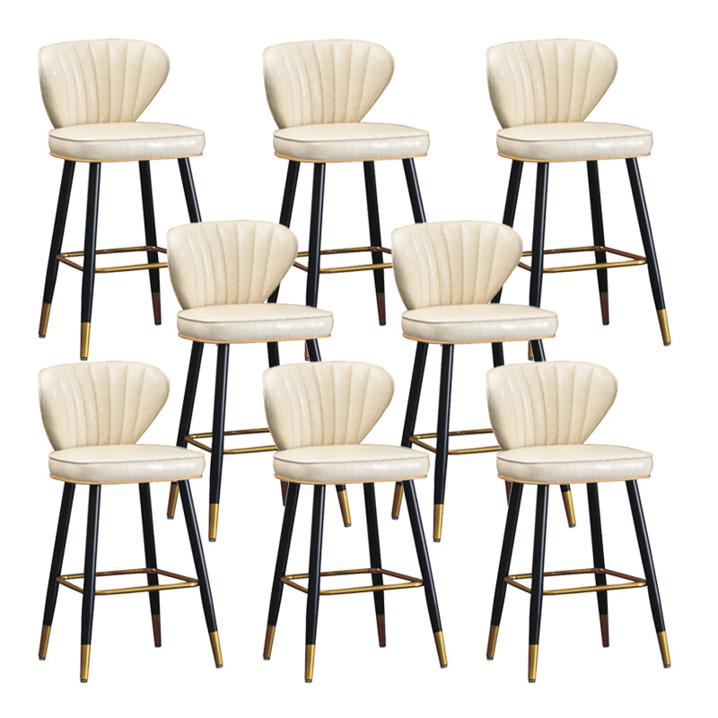 Nordic Style Bar Stool Metal Counter Bar Stool for Restaurant