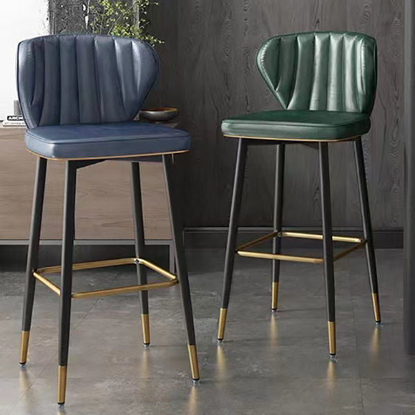 Nordic Style Bar Stool Metal Counter Bar Stool for Restaurant