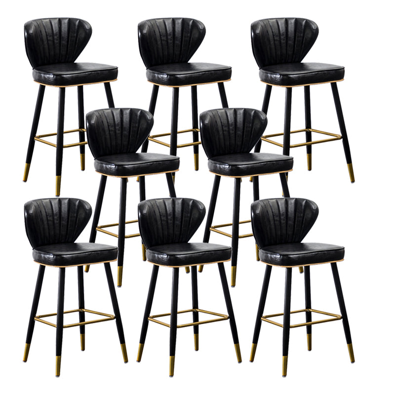 Nordic Style Bar Stool Metal Counter Bar Stool for Restaurant
