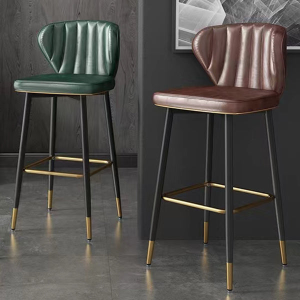 Nordic Style Bar Stool Metal Counter Bar Stool for Restaurant