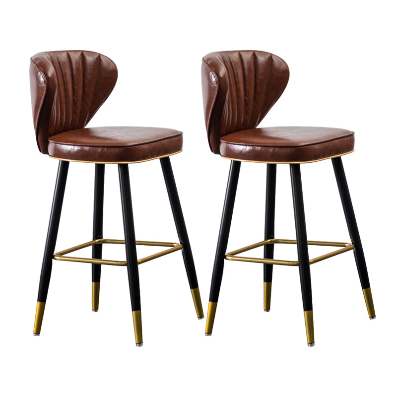 Nordic Style Bar Stool Metal Counter Bar Stool for Restaurant