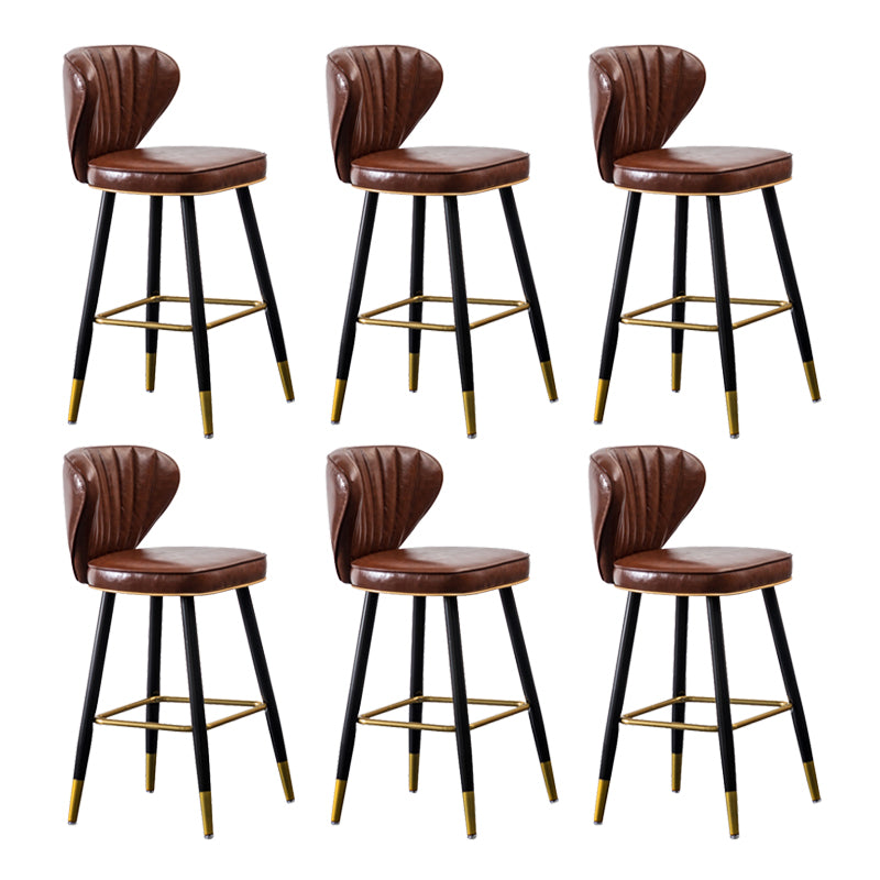 Nordic Style Bar Stool Metal Counter Bar Stool for Restaurant