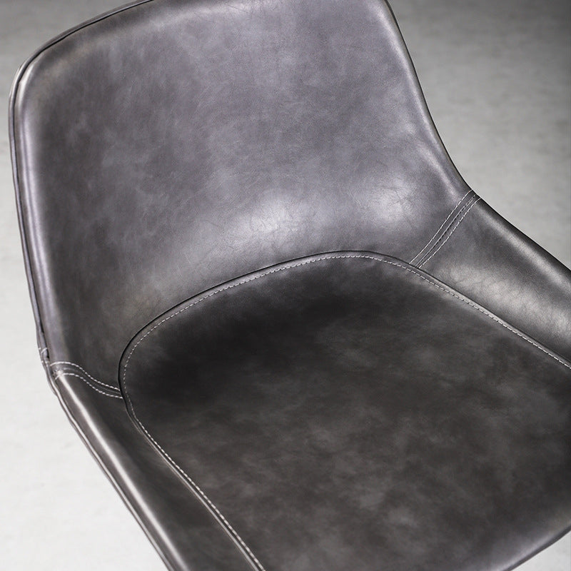 Industrial Liftable Bar-stool Bucket Seat Counter Bar Stool with Metal Legs