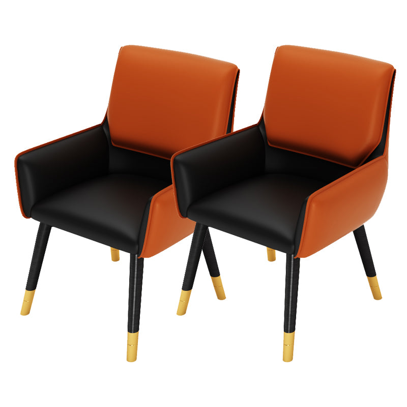 Glam Style Sintered Stone Dining Set Round 1/2/3/4/5 Pieces Dining Table Set