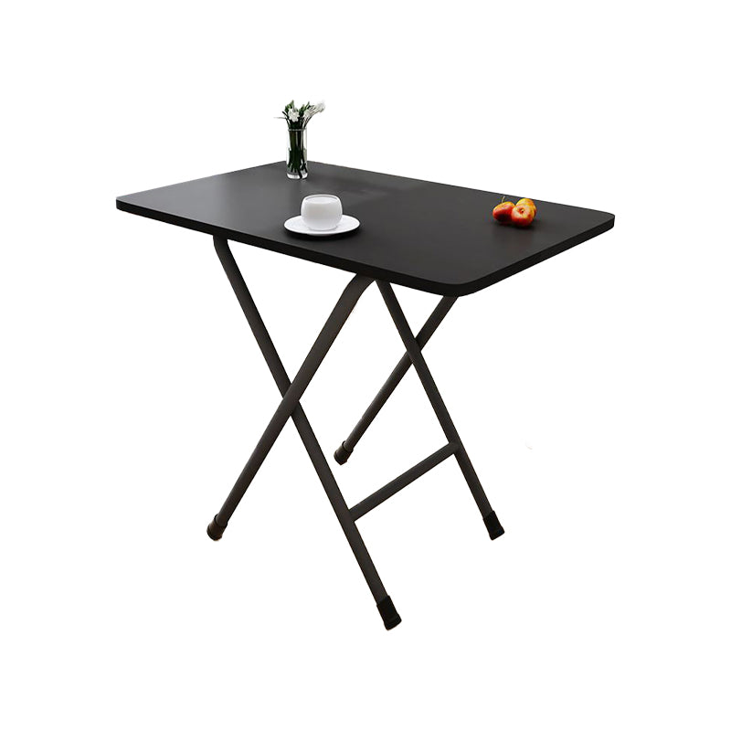 Modern Rectangle Folding Table 31.5"L Wooden Home Dining Room Table