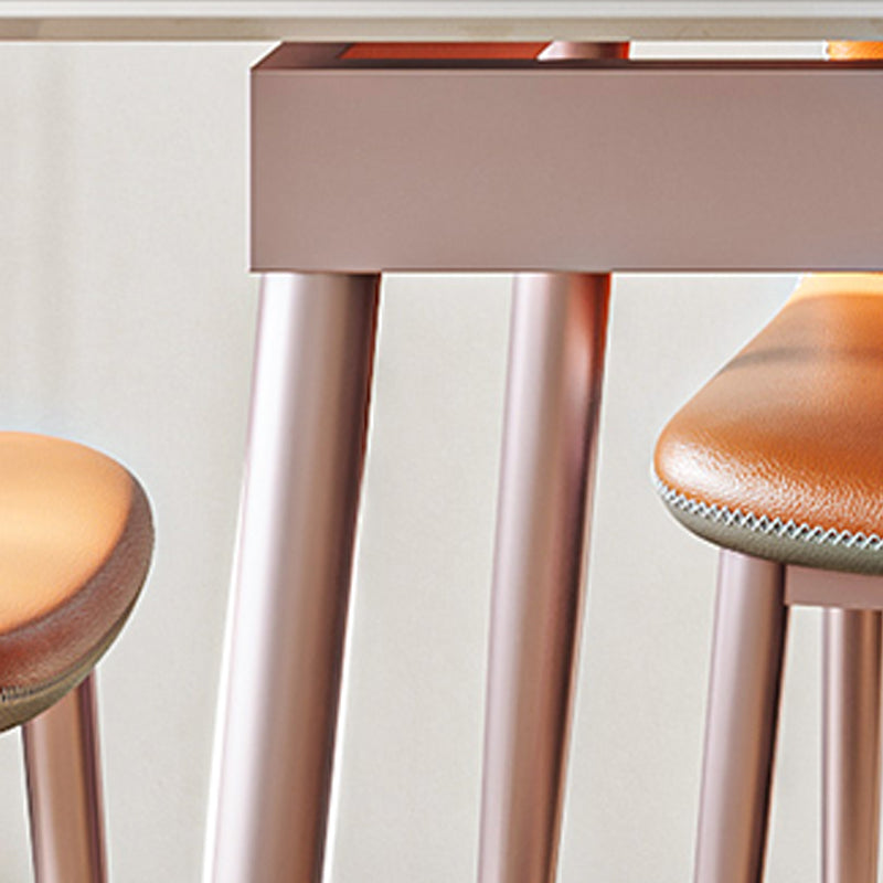 Simplicity Sintered Stone Kitchen Table Home Extendable Dining Desk