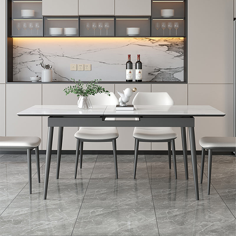 Modern Sintered Stone Kitchen Table Home Extendable Dining Table