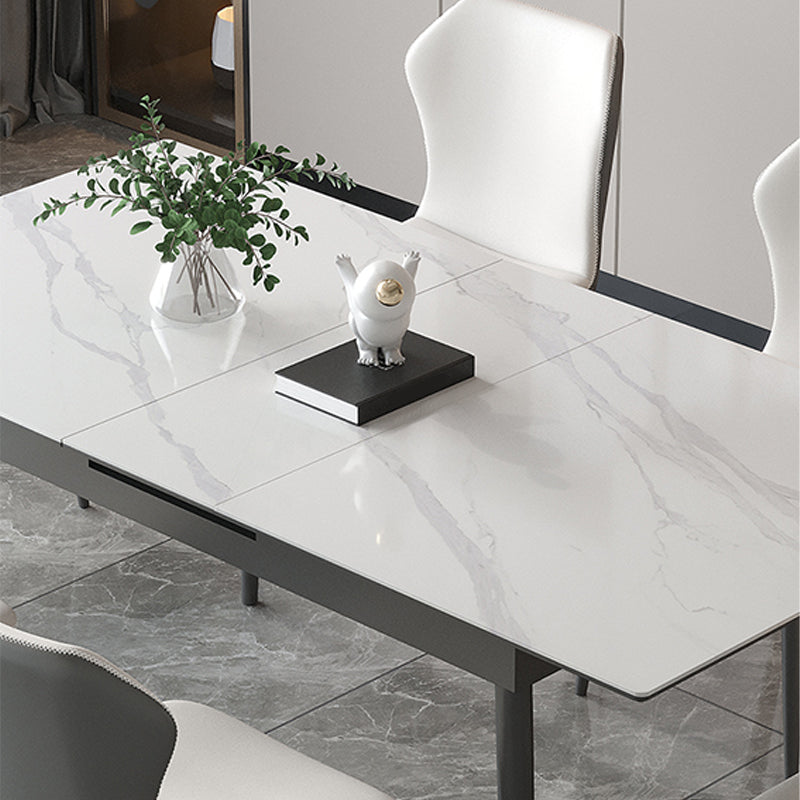 Modern Sintered Stone Kitchen Table Home Extendable Dining Table