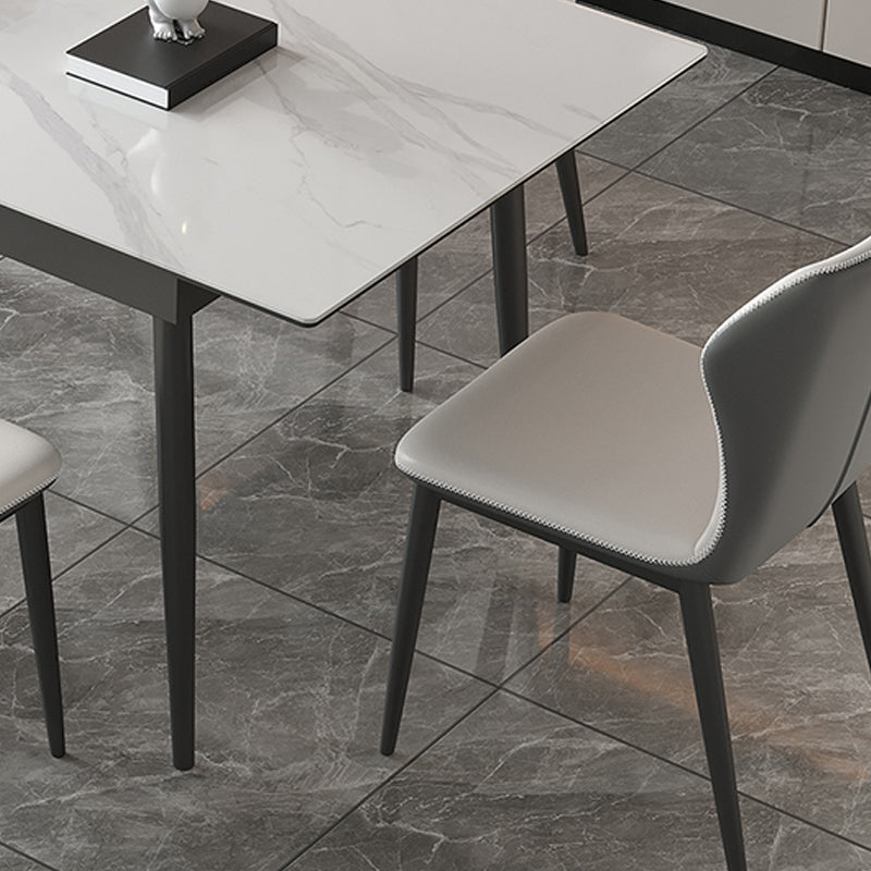 Modern Sintered Stone Kitchen Table Home Extendable Dining Table
