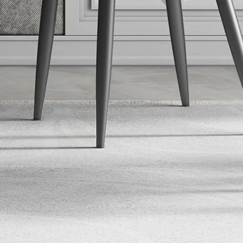 Industrial Metal Dining Room Chair PU Leather Dining Chair for Restaurant Use