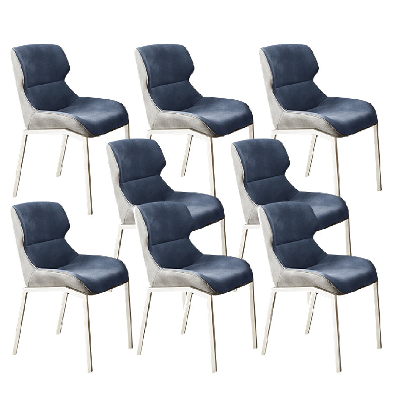 Modern Style Chairs Dining Chairs with Metal Legs for Kitchen