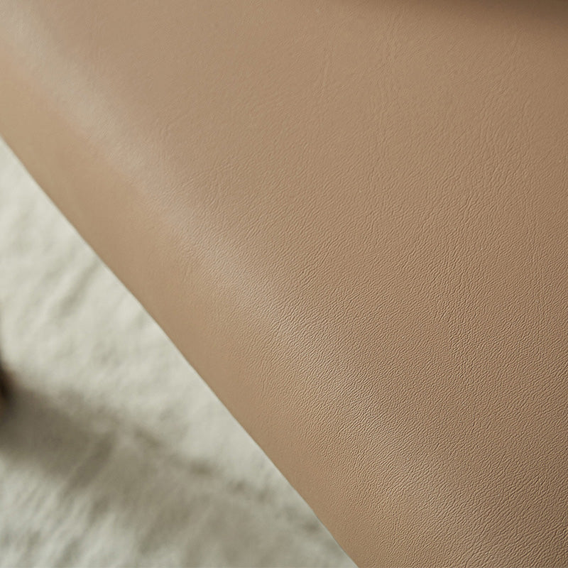 Modern Indoor Armless Dining Chair Faux Leather Side Chair for Home