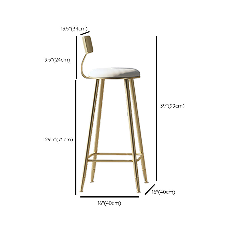 1/2/3 Pieces Modern Round Stool and Table Set  Metal and Wood Pub Set