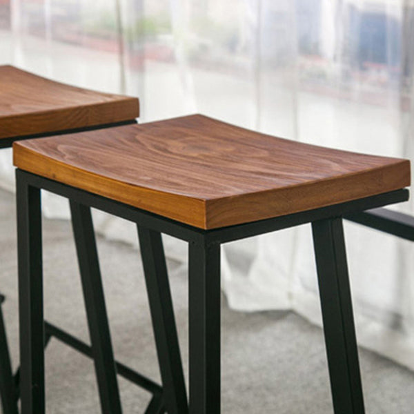 Glam Rectangle Pub Table Set 1/2/3/7 Pieces Pine Wood Top Bar Table with Metal Stools