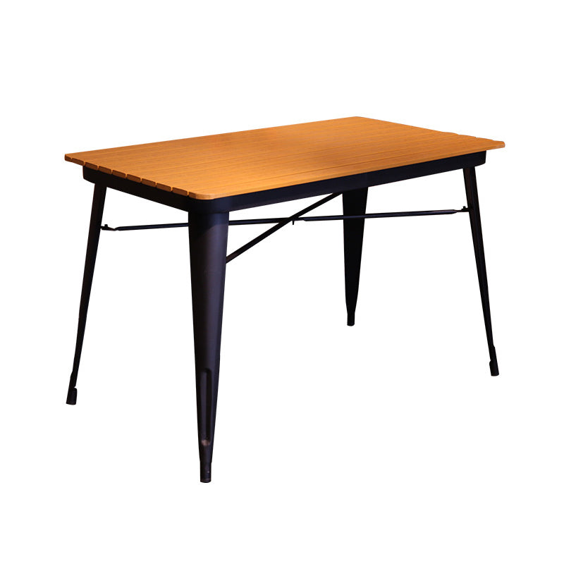 1/3/4/5 Pieces Industrial Bar Table Set Iron Bistro Set with Stools