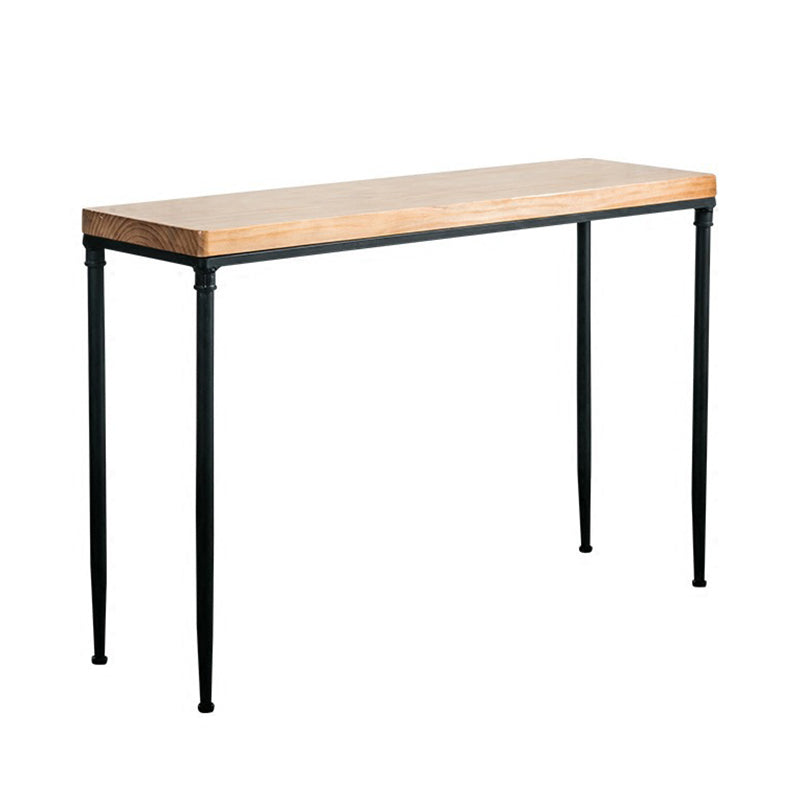 1/2/3 Pieces Industrial Rectangle Pub Table Set Solid Wood Counter Table Set