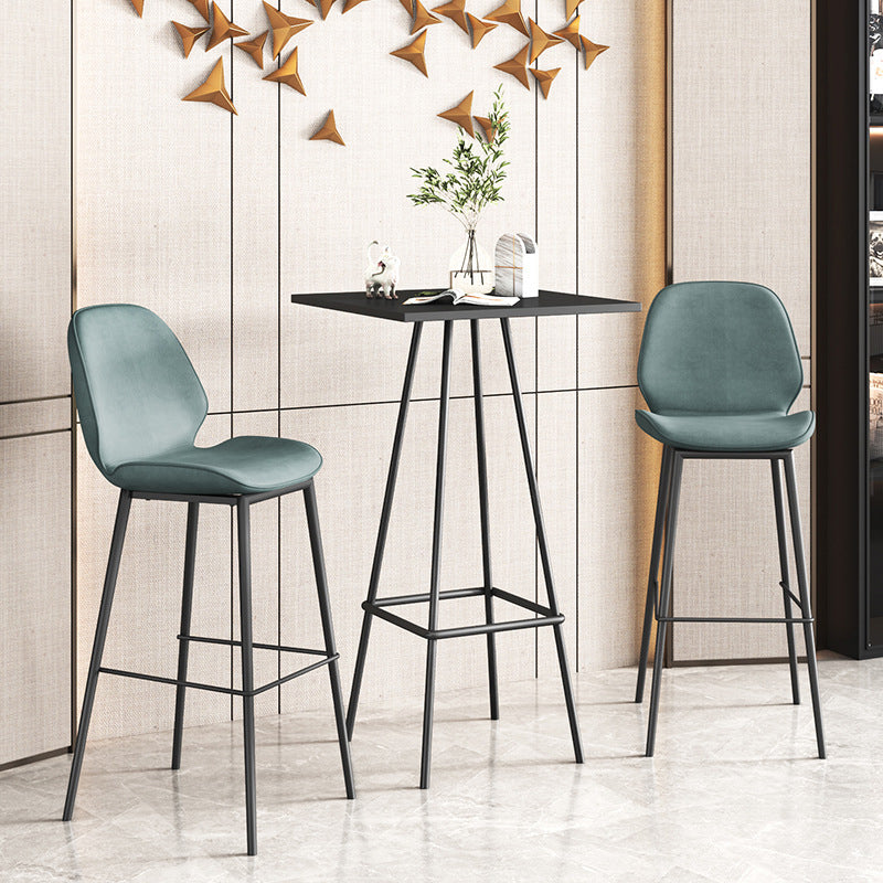 1/3/4 Pieces Modern Bar Set Matte Finish Bar Stool and Table Set