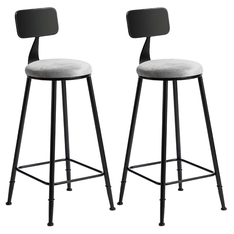 1/2/3 Pieces Industrial Gray Stone Top Bar Table Set Counter Table with  Stools