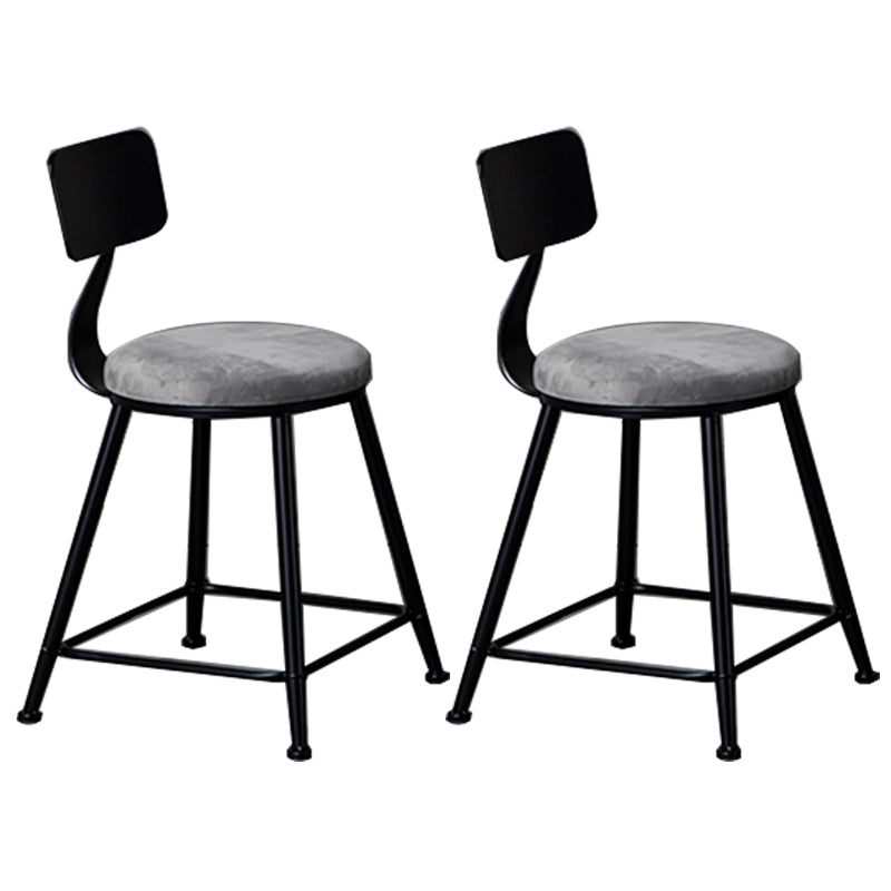 1/2/3 Pieces Industrial Gray Stone Top Bar Table Set Counter Table with  Stools