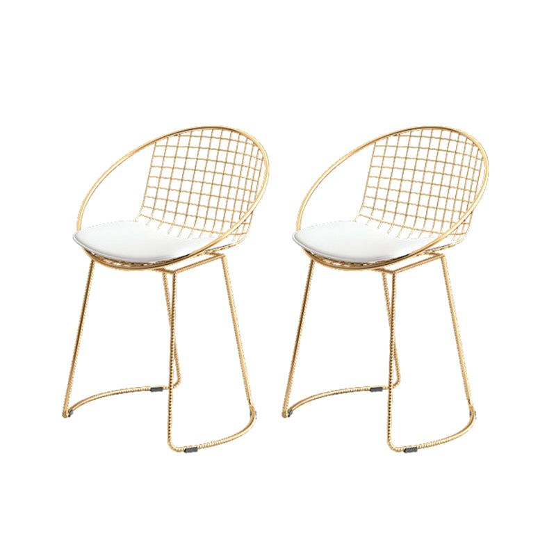 Metal Counter Table Set 1/2/3 Pieces Contemporary Round Pub Table Set