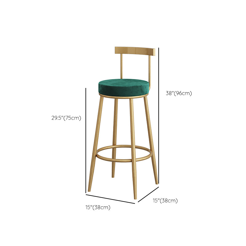 Stone Bar Table Set Glam 1/3 Pieces Fixed Counter Height Table Set for Indoor