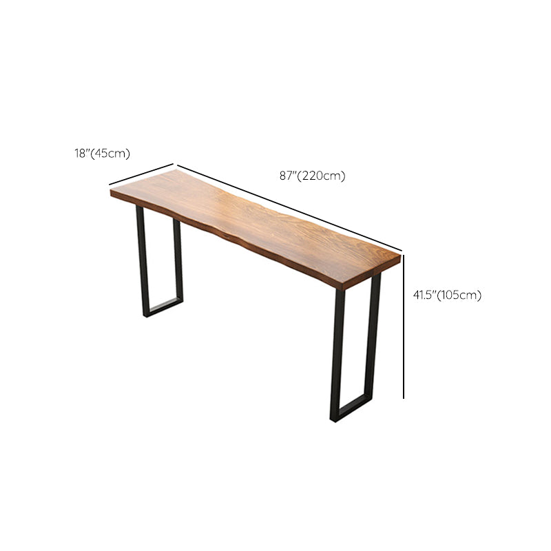 Industrial Style Bar Table Set 1/4/7 Pieces Rectangle Solid Wood Counter Table Set