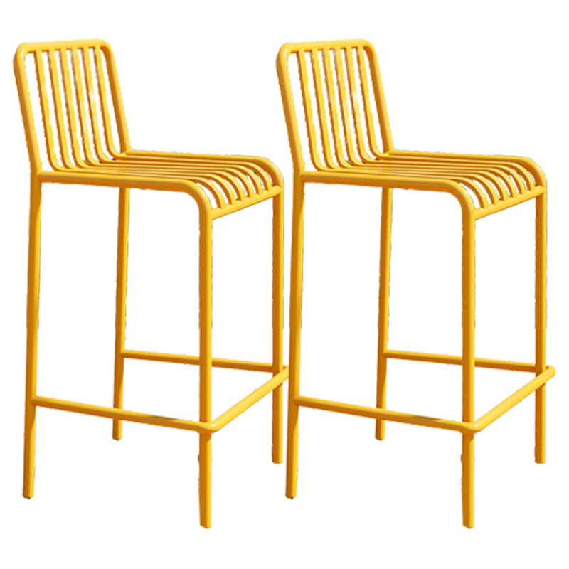 Contemporary Pub Table Set Metal 1/2/3/4 Pieces Bar Stool and Table Set