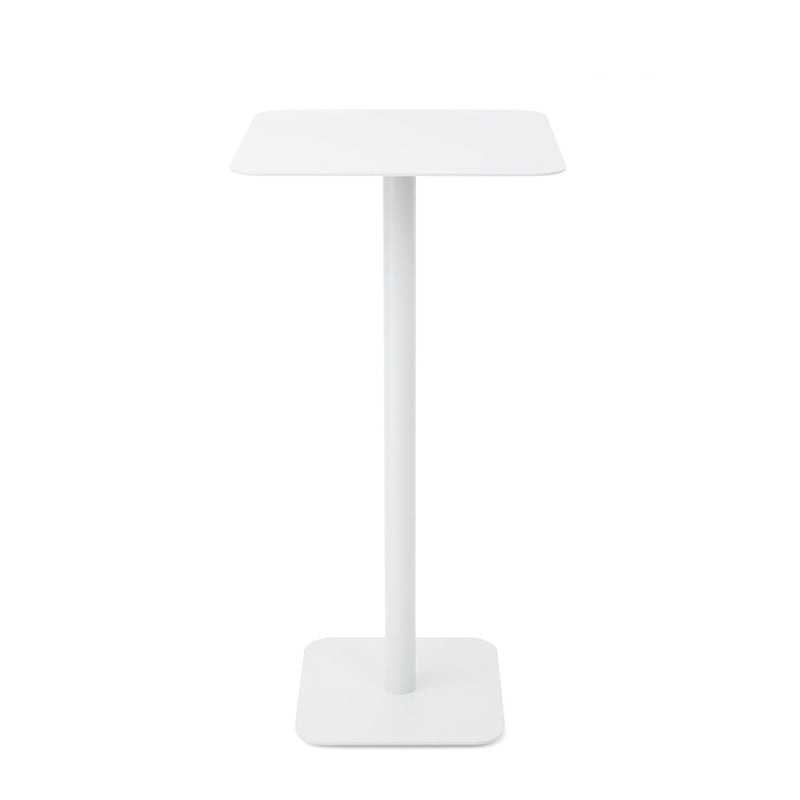 Mid-Century Round Corner Table Metal Pedestal Sofa Side End Table