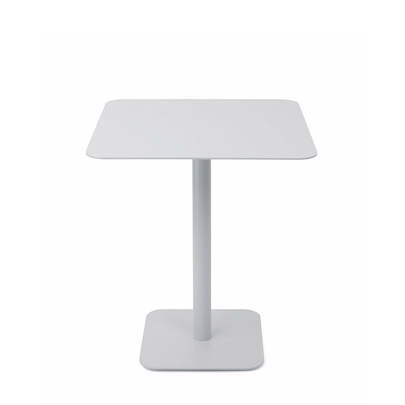 Mid-Century Round Corner Table Metal Pedestal Sofa Side End Table